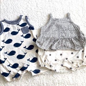 Gap 0-3 months romper bundle